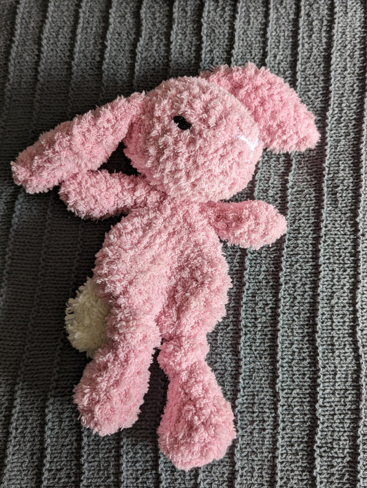 Mini Fuzzy Pink Honey Bunny