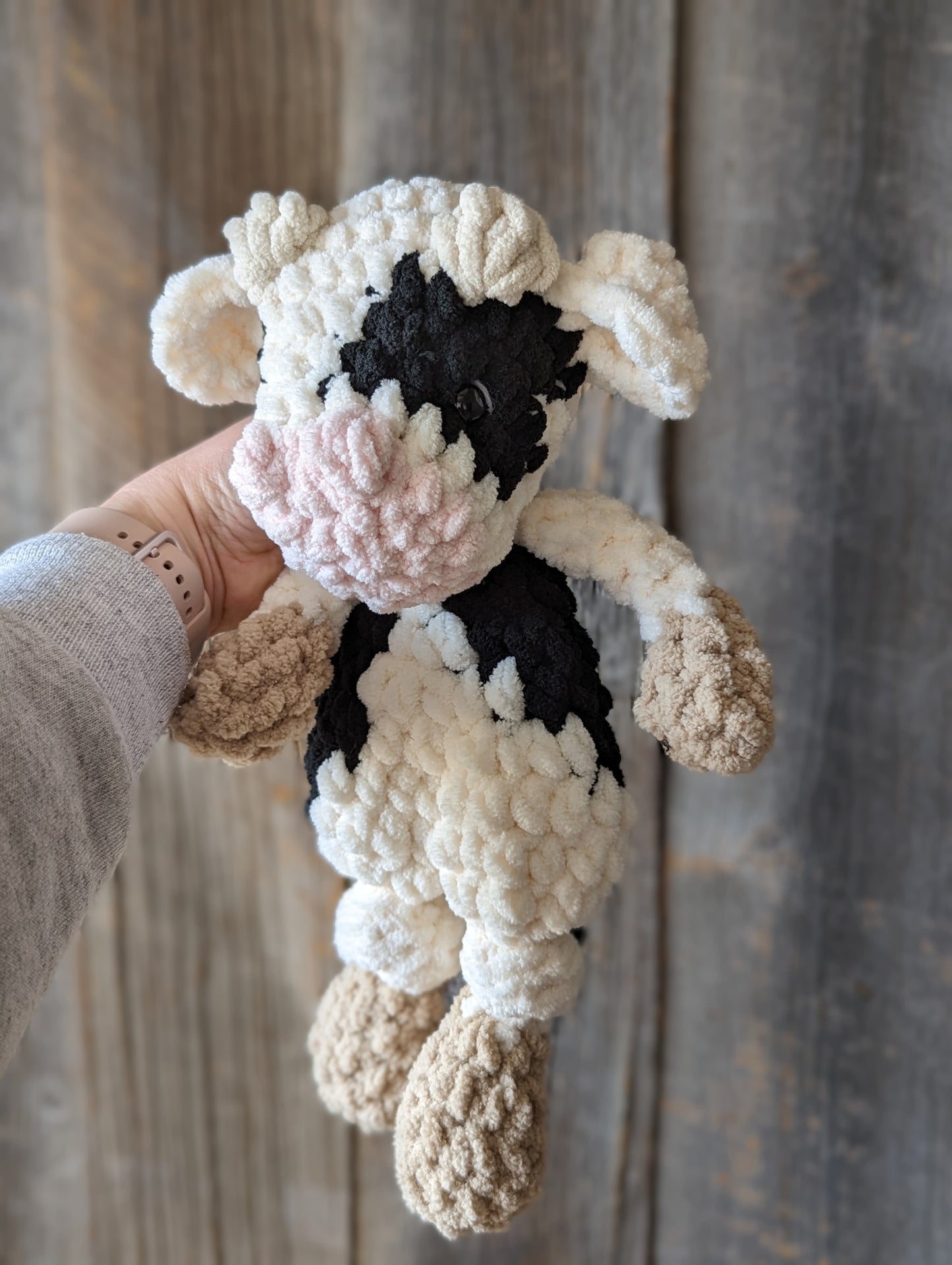 Custom Mini Cow Snuggler